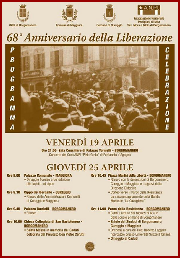 locandina attività «25 aprile a Borgomanero»