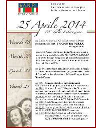 locandina «Basso Cusio - 25 Aprile 2014»