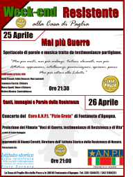 locandina «Fontaneto d'Agogna - 25 Aprile 2014»