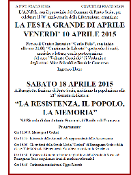 locandina Prato Sesia - eventi 10 e 18 aprile