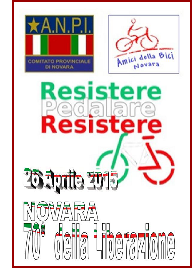 «Resistere, Pedalare, Resistere» - Biciclettata Resistente